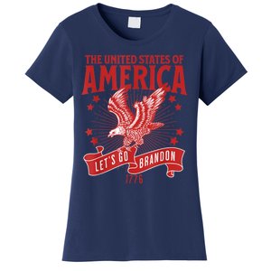 Let’s Go Brandon USA America Trump 2024 DeSantis 2024 Women's T-Shirt