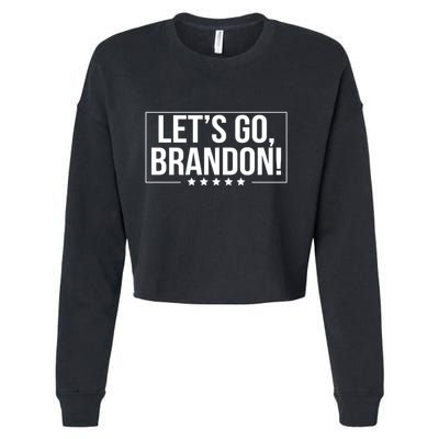 LetS Go Brandon Chant Joe Biden Event Sports Gift Cropped Pullover Crew