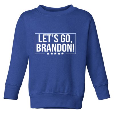 LetS Go Brandon Chant Joe Biden Event Sports Gift Toddler Sweatshirt