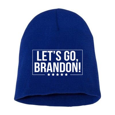 LetS Go Brandon Chant Joe Biden Event Sports Gift Short Acrylic Beanie