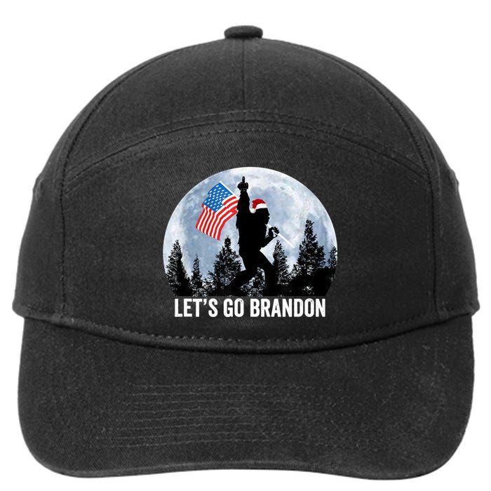 Let's Go Brandon Lets Go Brandon Lgb Fjb Anti Biden 7-Panel Snapback Hat