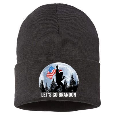 Let's Go Brandon Lets Go Brandon Lgb Fjb Anti Biden Sustainable Knit Beanie