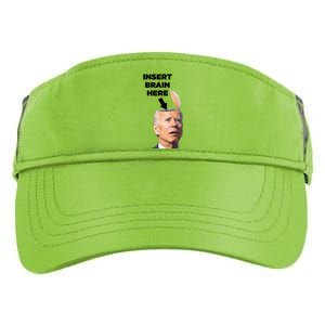 Let's Go Brandon Insert Brain Here Adult Drive Performance Visor