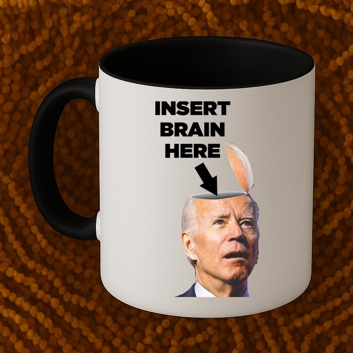 Let's Go Brandon Insert Brain Here Mug