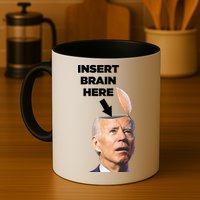 Let's Go Brandon Insert Brain Here Mug
