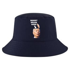 Let's Go Brandon Insert Brain Here Cool Comfort Performance Bucket Hat