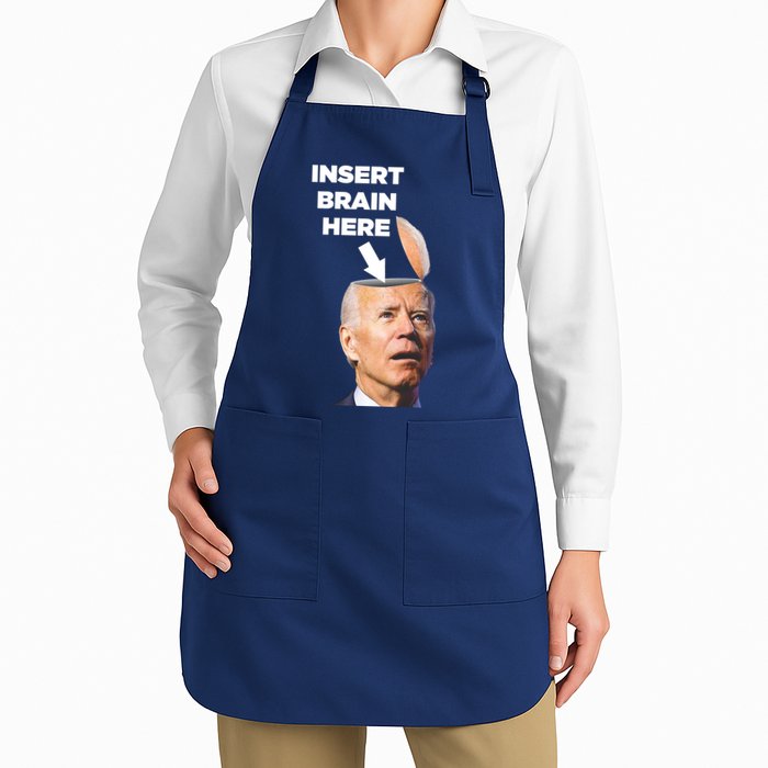 Let's Go Brandon Insert Brain Here Apron