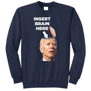 Let's Go Brandon Insert Brain Here Sweatshirt