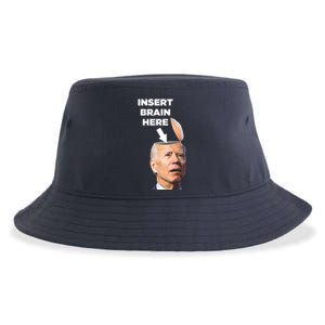 Let's Go Brandon Insert Brain Here Sustainable Bucket Hat