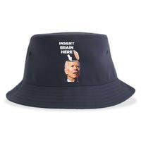 Let's Go Brandon Insert Brain Here Sustainable Bucket Hat