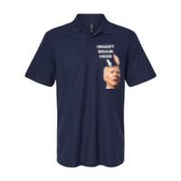 Let's Go Brandon Insert Brain Here Softstyle Adult Sport Polo