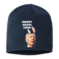 Let's Go Brandon Insert Brain Here Sustainable Beanie