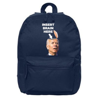 Let's Go Brandon Insert Brain Here 16 in Basic Backpack