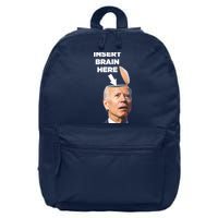 Let's Go Brandon Insert Brain Here 16 in Basic Backpack