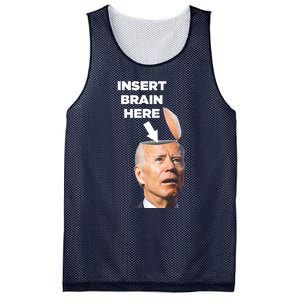 Let's Go Brandon Insert Brain Here Mesh Reversible Basketball Jersey Tank