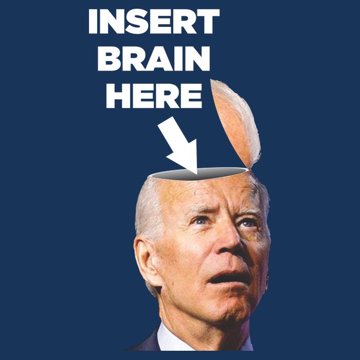 Let's Go Brandon Insert Brain Here Mousepad