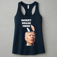 Let's Go Brandon Insert Brain Here Womens Tank Top