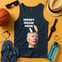Let's Go Brandon Insert Brain Here Tank Top