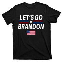 Lets Go Brandon Machado Stars And Strips LGB T-Shirt