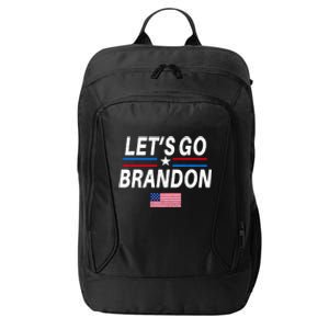 Lets Go Brandon Machado Stars And Strips LGB City Backpack