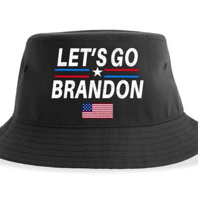 Lets Go Brandon Machado Stars And Strips LGB Sustainable Bucket Hat