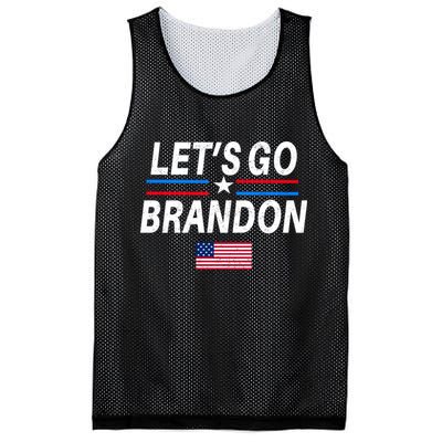 Lets Go Brandon Machado Stars And Strips LGB Mesh Reversible Basketball Jersey Tank
