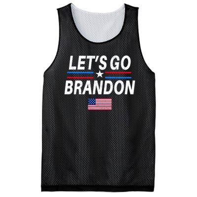 Lets Go Brandon Machado Stars And Strips LGB Mesh Reversible Basketball Jersey Tank