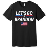 Lets Go Brandon Machado Stars And Strips LGB Premium T-Shirt