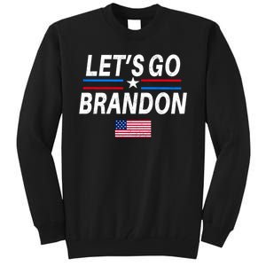 Lets Go Brandon Machado Stars And Strips LGB Tall Sweatshirt