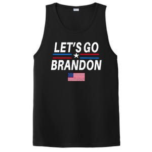 Lets Go Brandon Machado Stars And Strips LGB PosiCharge Competitor Tank