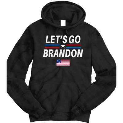 Lets Go Brandon Machado Stars And Strips LGB Tie Dye Hoodie