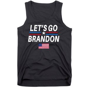 Lets Go Brandon Machado Stars And Strips LGB Tank Top