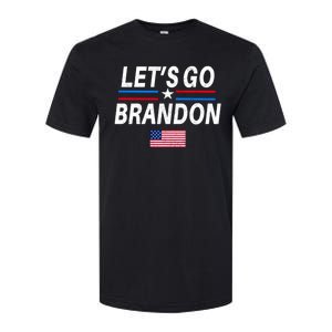 Lets Go Brandon Machado Stars And Strips LGB Softstyle CVC T-Shirt