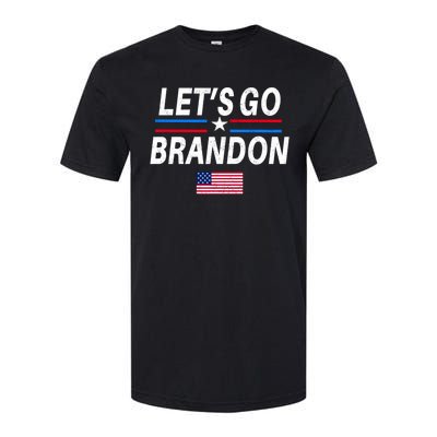 Lets Go Brandon Machado Stars And Strips LGB Softstyle® CVC T-Shirt