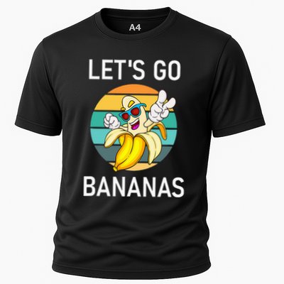 LetS Go Bananas Funny Jokes Sarcastic Sayings Performance Shirt