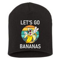 LetS Go Bananas Funny Jokes Sarcastic Sayings Short Acrylic Beanie