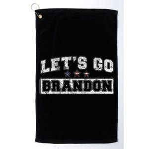 Let's Go Brandon, Joe Biden Chant, Impeach Biden Platinum Collection Golf Towel