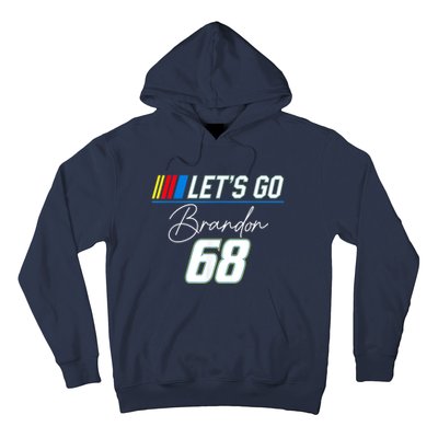 Let's Go Brandon 68 Funny Meme , Impeach Biden Hoodie