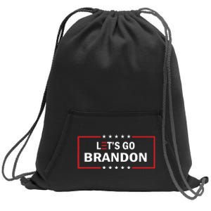 Let's Go Brandon Biden Chant Funny Meme Sweatshirt Cinch Pack Bag