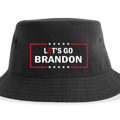 Let's Go Brandon Biden Chant Funny Meme Sustainable Bucket Hat