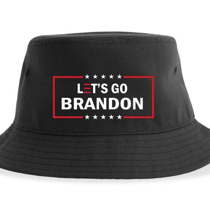Let's Go Brandon Biden Chant Funny Meme Sustainable Bucket Hat