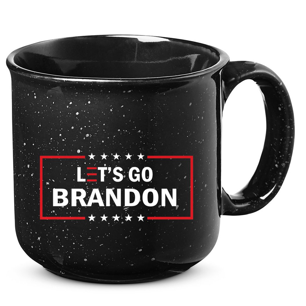 Let's Go Brandon Biden Chant Funny Meme 15oz Campfire Ceramic Mug
