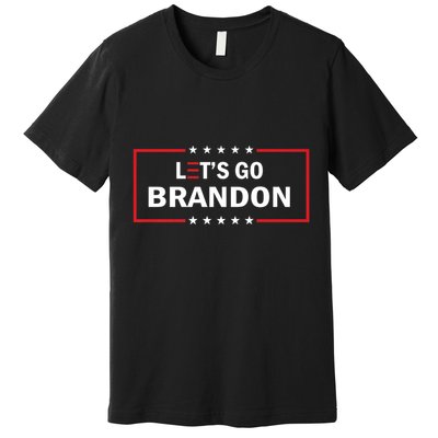 Let's Go Brandon Biden Chant Funny Meme Premium T-Shirt
