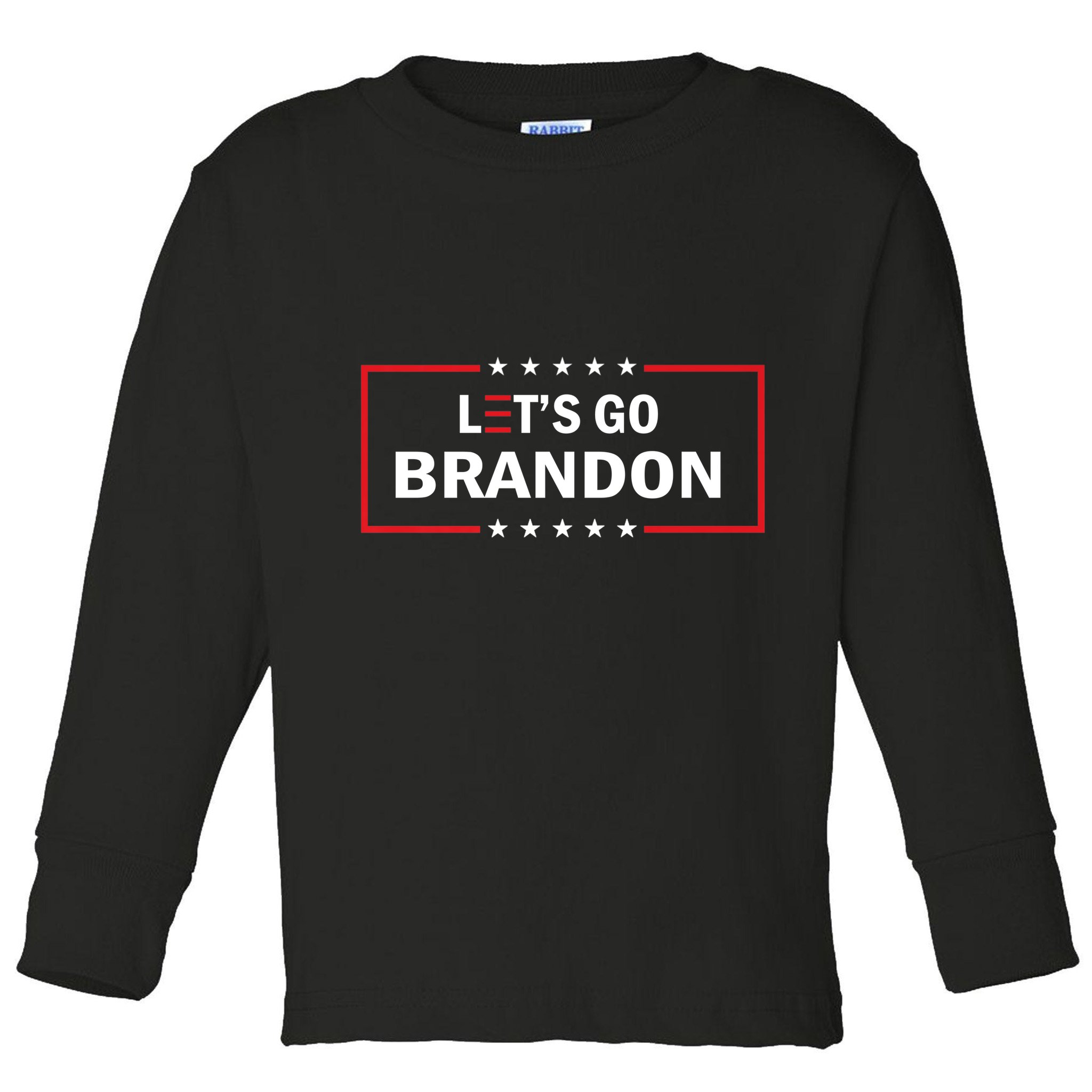 Let's Go Brandon Biden Chant Funny Meme Toddler Long Sleeve Shirt