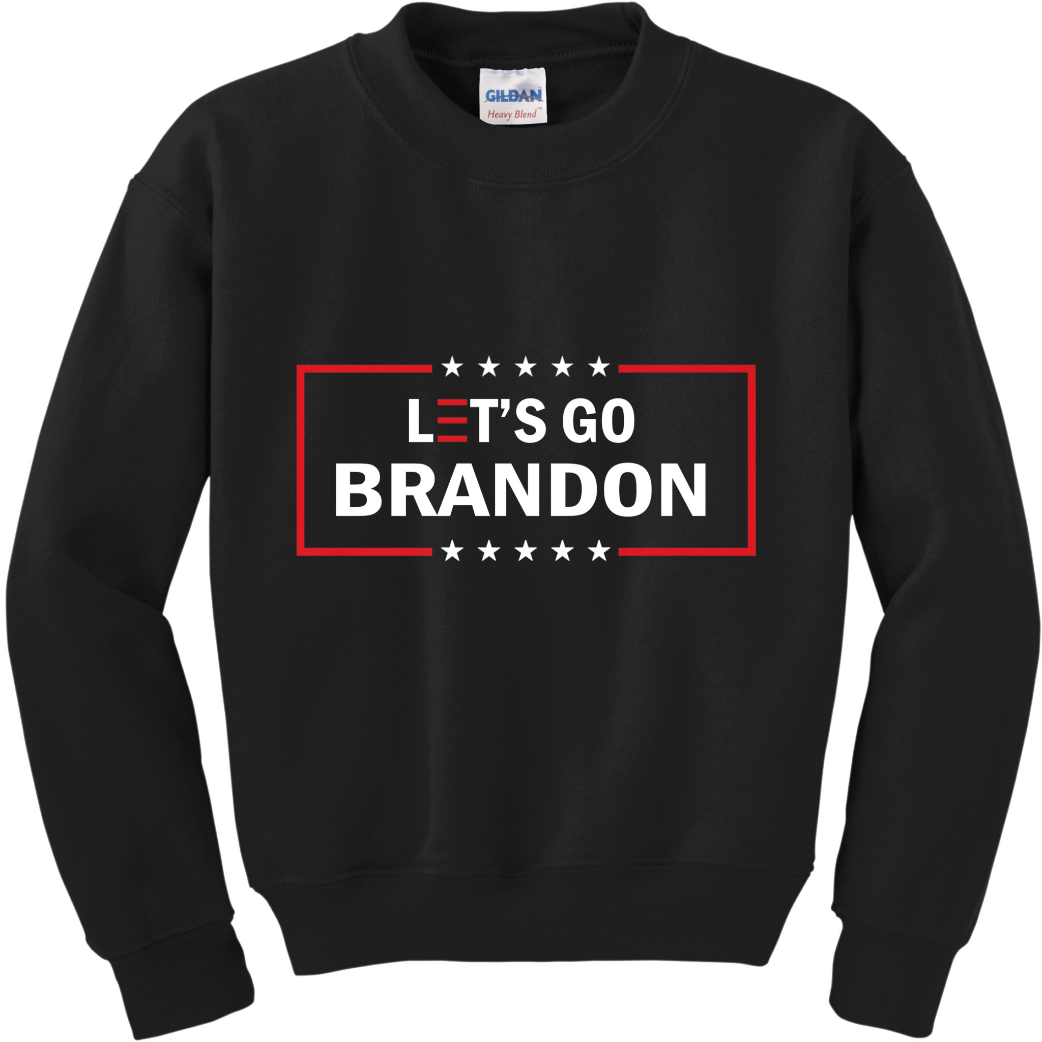 Let's Go Brandon Biden Chant Funny Meme Kids Sweatshirt