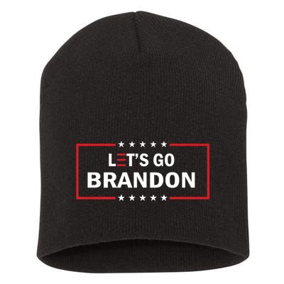 Let's Go Brandon Biden Chant Funny Meme Short Acrylic Beanie