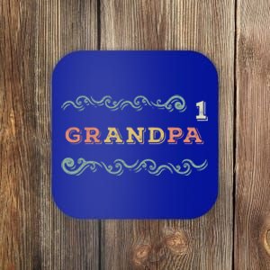 Loving Grandfather Best Grandpa Ever Day Grandparent Gift Coaster