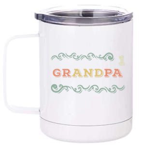 Loving Grandfather Best Grandpa Ever Day Grandparent Gift 12 oz Stainless Steel Tumbler Cup