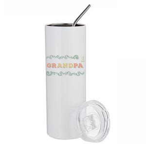 Loving Grandfather Best Grandpa Ever Day Grandparent Gift Stainless Steel Tumbler