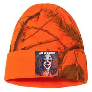 LetS Go Brenda Kamala Harris 2024 Kamala Clown LetS Go Brenda Kati Licensed 12" Camo Beanie